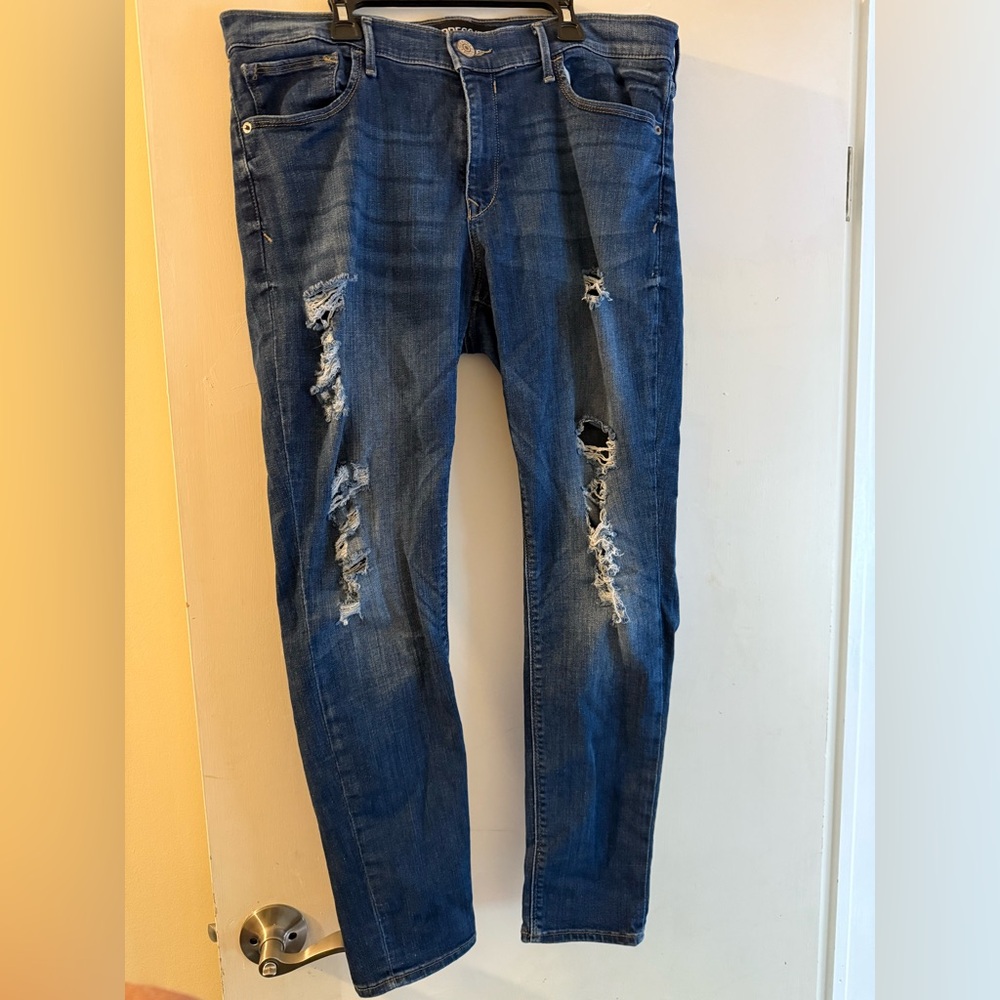 Women’s Express size 14 Distressed Blue Women's Jeans